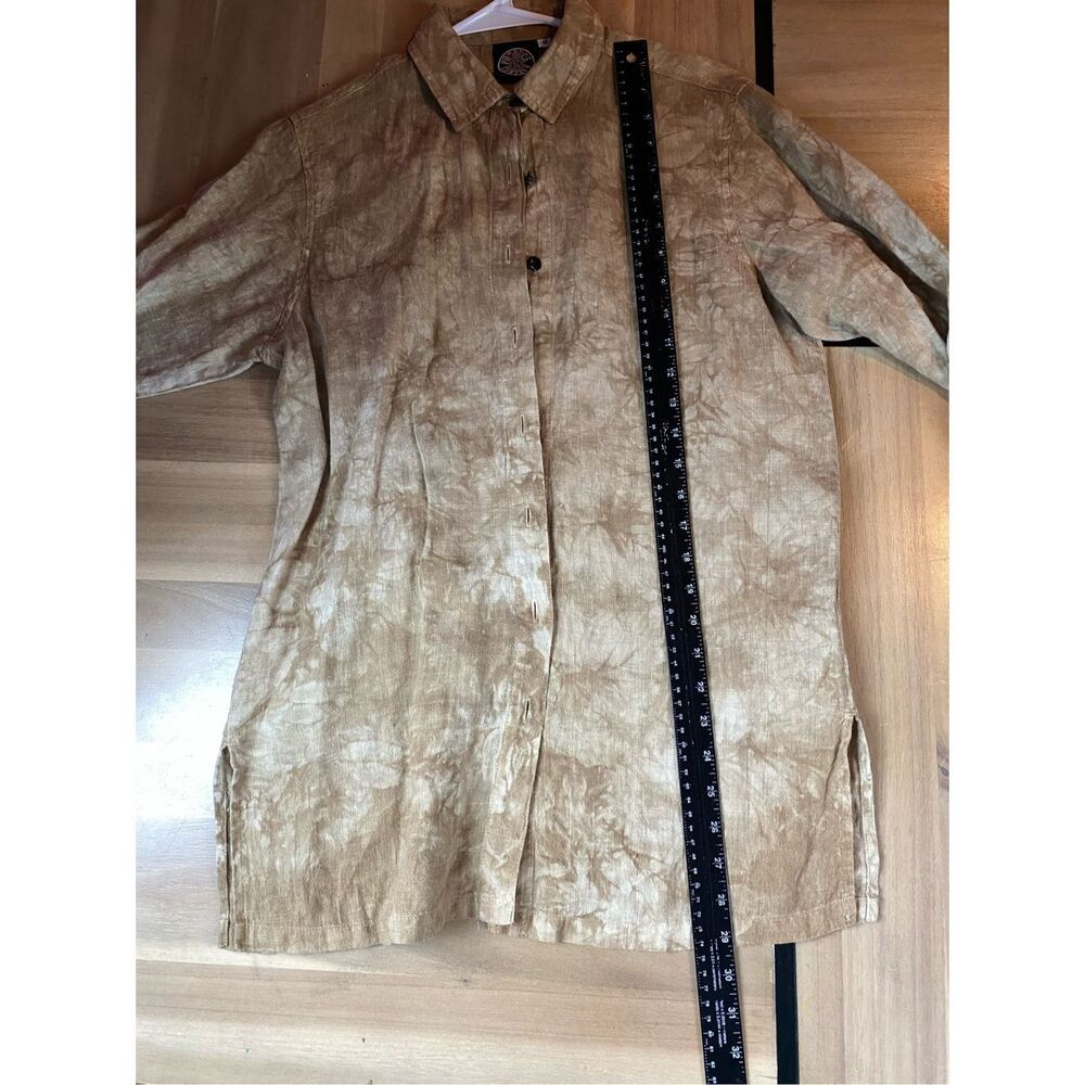 Vintage‎ produce company linen button up small